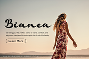 Millane Modern Script Font, a Script Font by Basnistudio (Thumbnail 7 of 12)