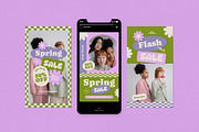 Playful Cute Modern Spring Instagram, a Social Media Template by graphicook (Thumbnail 5 of 6)