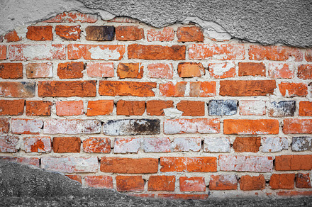 Brick wall close up featuring brick, bricks, and building, an Abstract Photo by Photostock