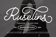 Bernadyans - Monoline Script Font, a Script Font by Inviline.co (Thumbnail 9 of 12)