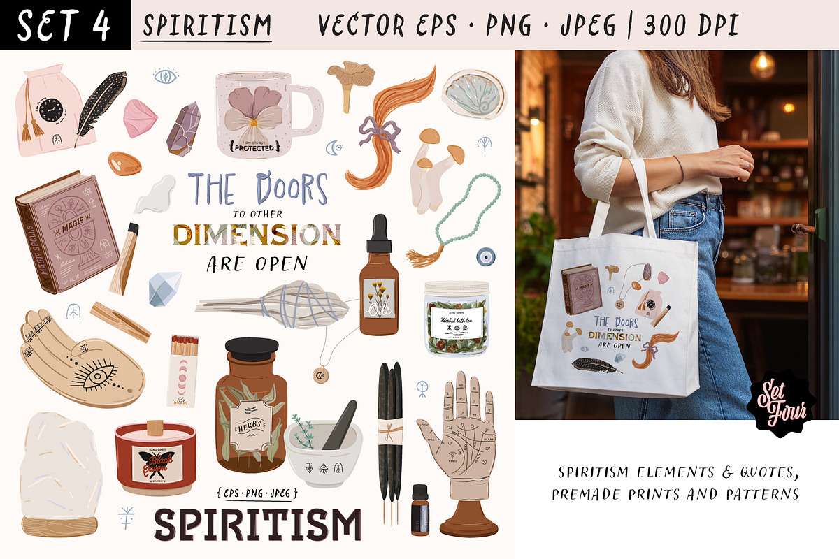Botany & Halloween mystery BUNDLE, a Decorative Illustration by Ruslana Lubenets (Photo 19 of 47)