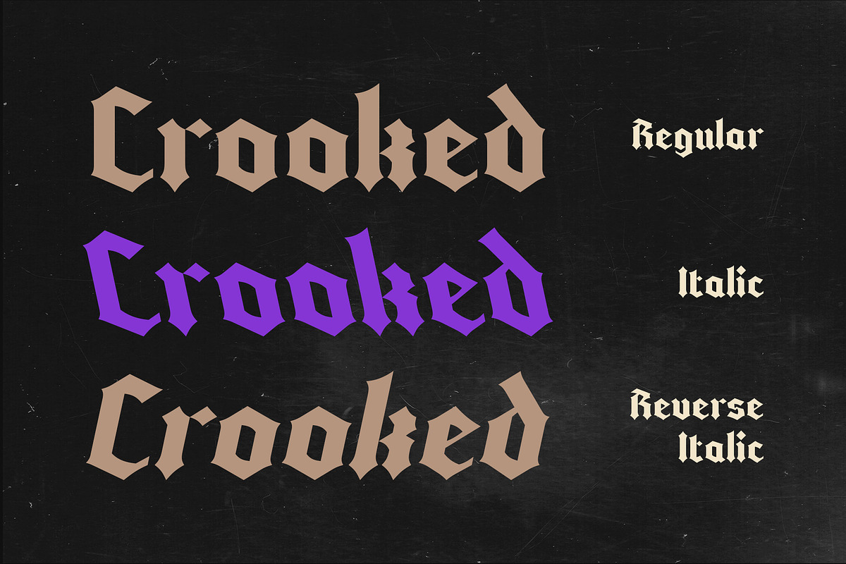 CS Vasco – Blackletter Font, a Blackletter Font by Craft Supply Co. (Photo 6 of 8)