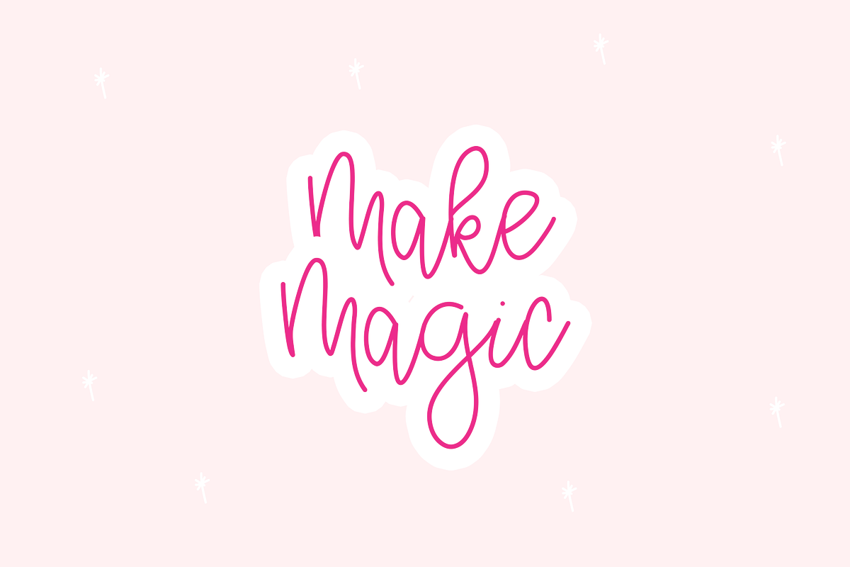 Alpenglow - Bouncy Script Font preview 3