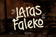Laras Faleko - Brush Coffee Display