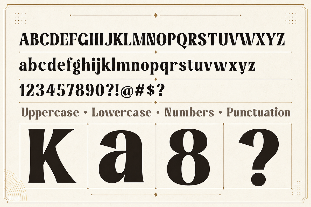 Krushnah - Condensed Display Serif, a Serif Font by Mytype Studio (Photo 4 of 10)