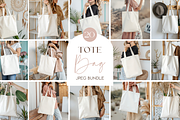 Tote Bag Mockup Bundle, a Product Mockup by TatiMockup (Thumbnail 1 of 8)