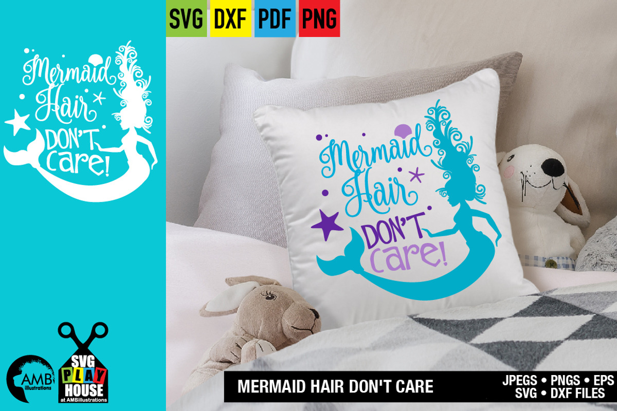 Mermaid Hair don't care SPH-105, an Illustration by AMBillustrations (Photo 2 of 3)