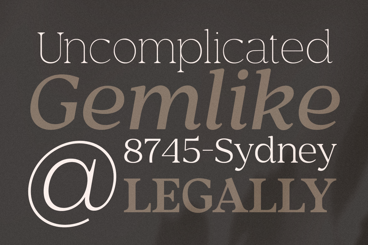 Rosan Serif - Cinematic Serif Font, a Serif Font by Hamz Studio (Photo 3 of 16)