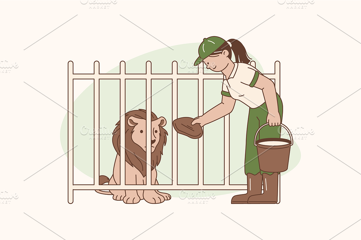 Zoologists Illustration, an Object Graphic by Jump Studio (Photo 12 of 14)