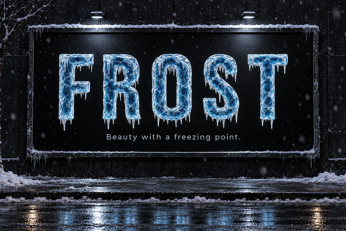 Polar Icicle Font, a Sans Serif Font by Handmadefont (Photo 5 of 15)