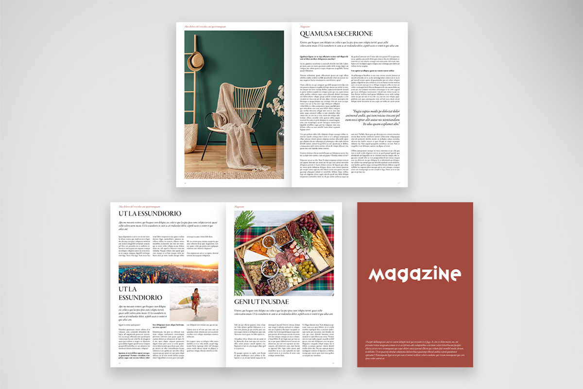 Trends Magazine Layout