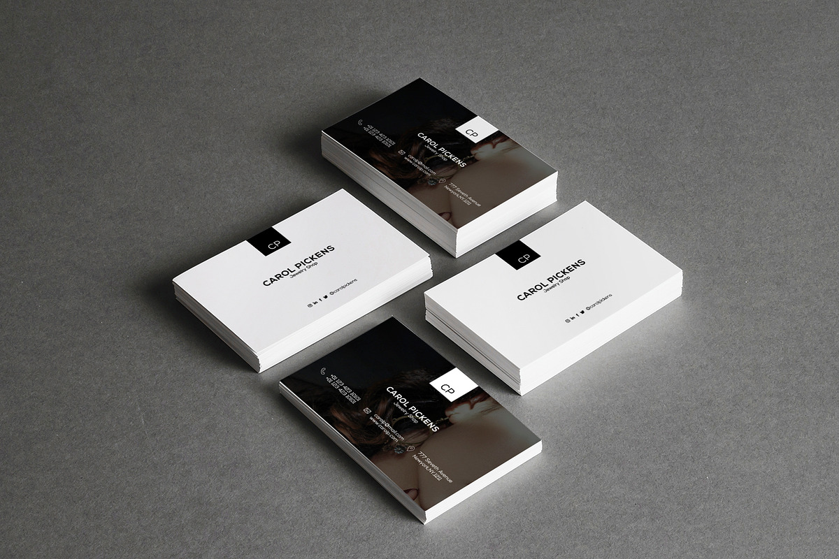 Jewelry Shop Business Card, a Business Card Template by Smashing_Studio (Photo 3 of 3)