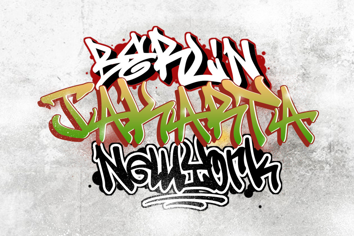 Graffiti Inspired Typeface | Syrup preview 5