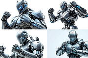 Futuristic robot warrior Ready for C, a Technology Photo by Stock Shape (Thumbnail 4 of 4)