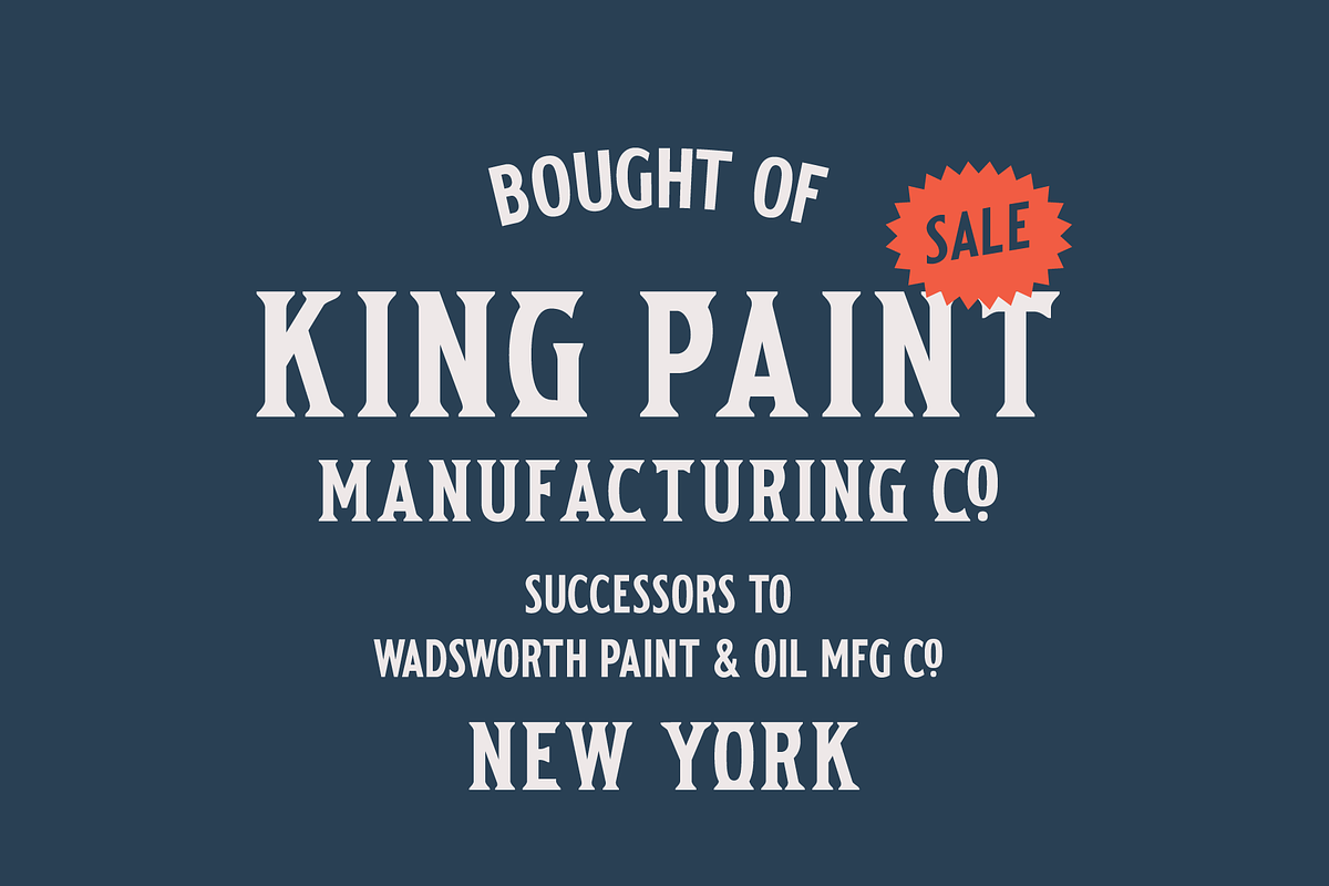 Old Bowman Sans & Serif, a Serif Font by The Old Type Foundry (Photo 12 of 12)