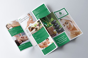 Spa Trifold A4 Brochure