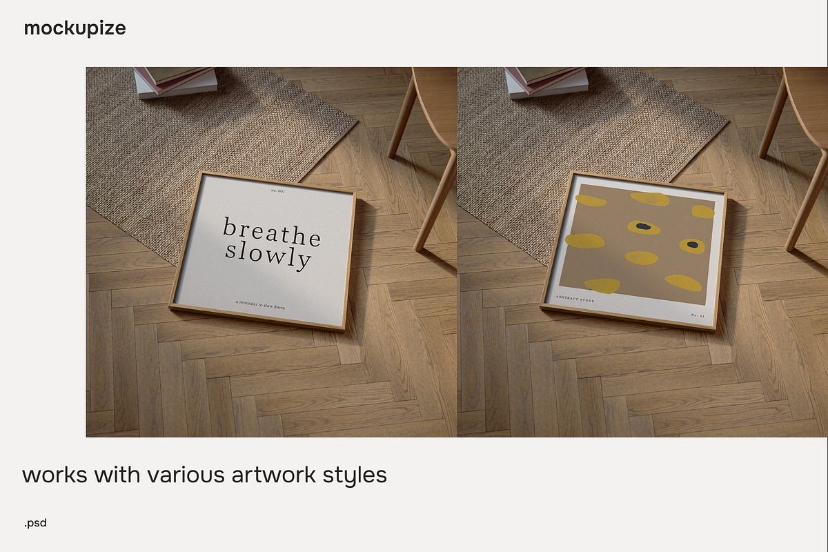 Square Flat Lay Frame Mockup, a Household Mockup by mockupize (Photo 5 of 7)