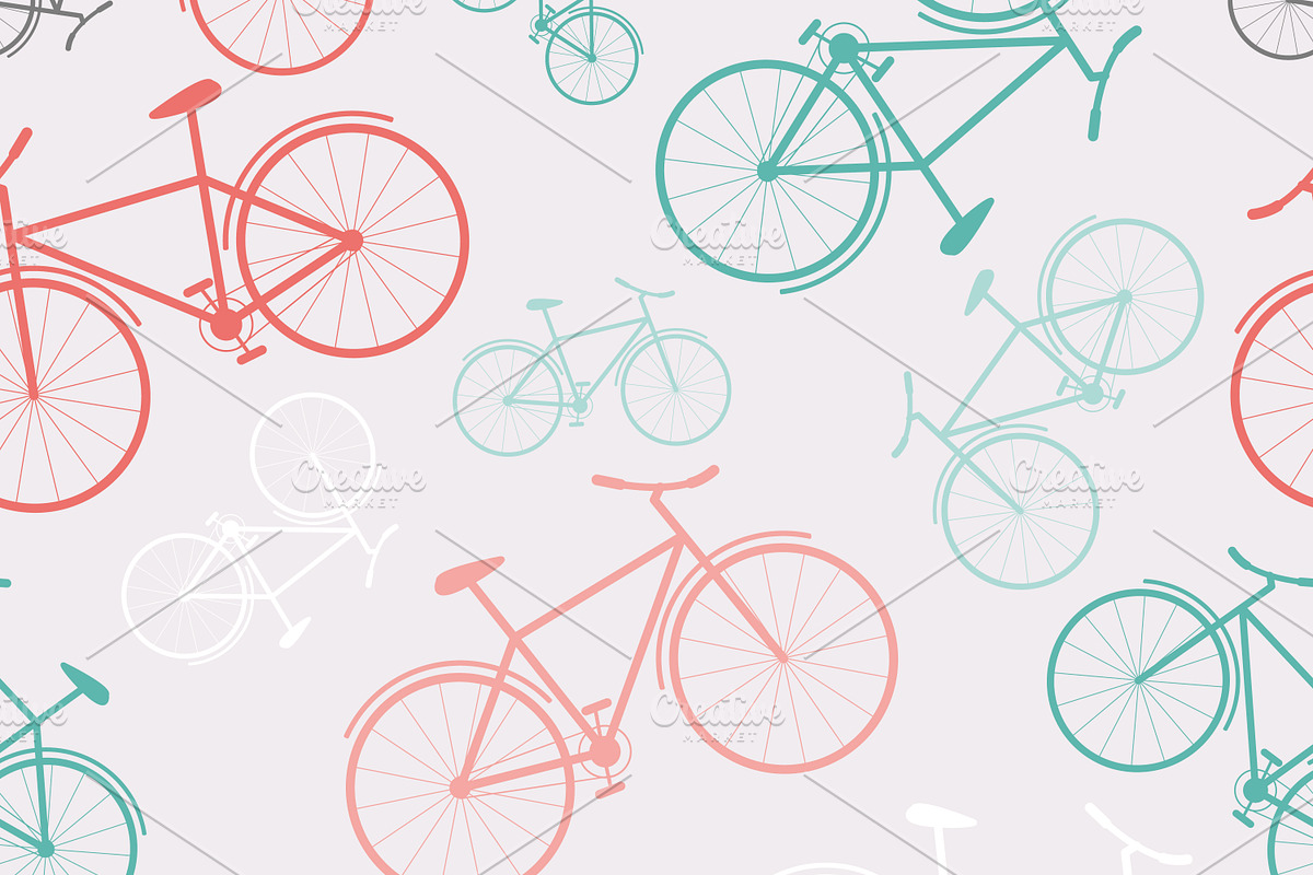 Set of 4 seamless patterns preview 4