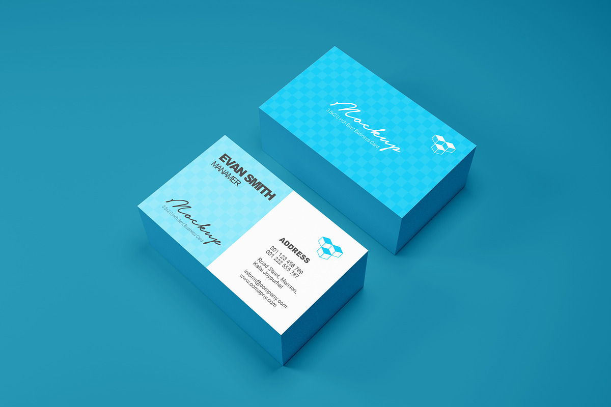 Business Card Mockups-2, an Advertising Mockup by alimran24 (Photo 6 of 12)