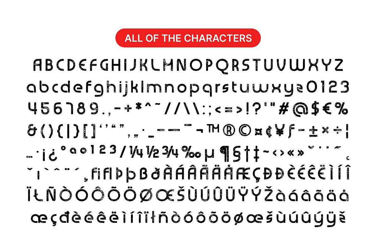CS Migrate Stamp, a Sans Serif Font by Craft Supply Co. (Photo 8 of 8)