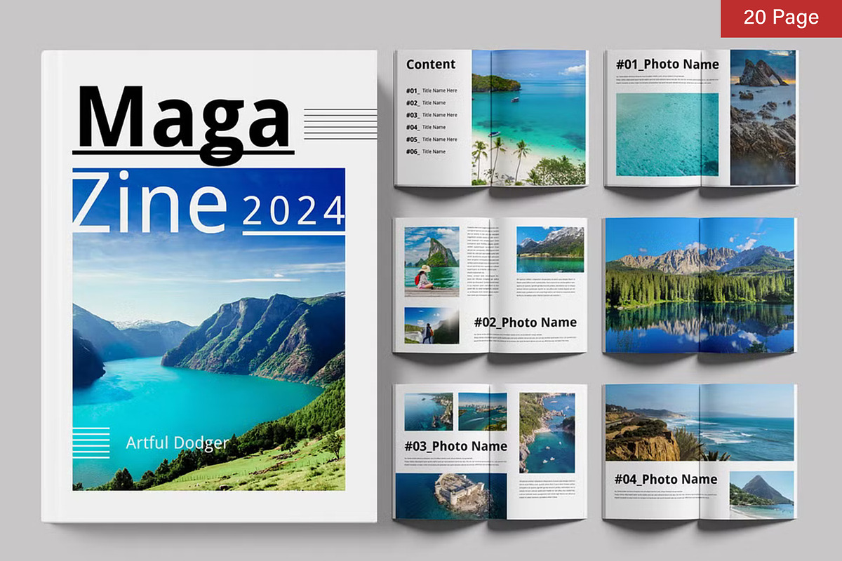 Magazine Bundle, a Magazine Template by ContestDesign (Photo 79 of 84)