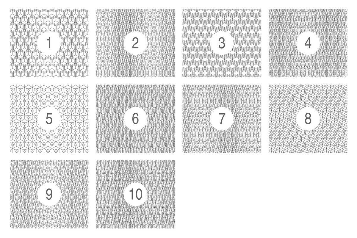Geometric Pattern Seamless EPS + JPG, a Pattern Graphic by Plaid4You (Photo 2 of 7)