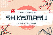 Shikamaru - Japanese Style, a Font by Arterfak Project (Thumbnail 1 of 11)