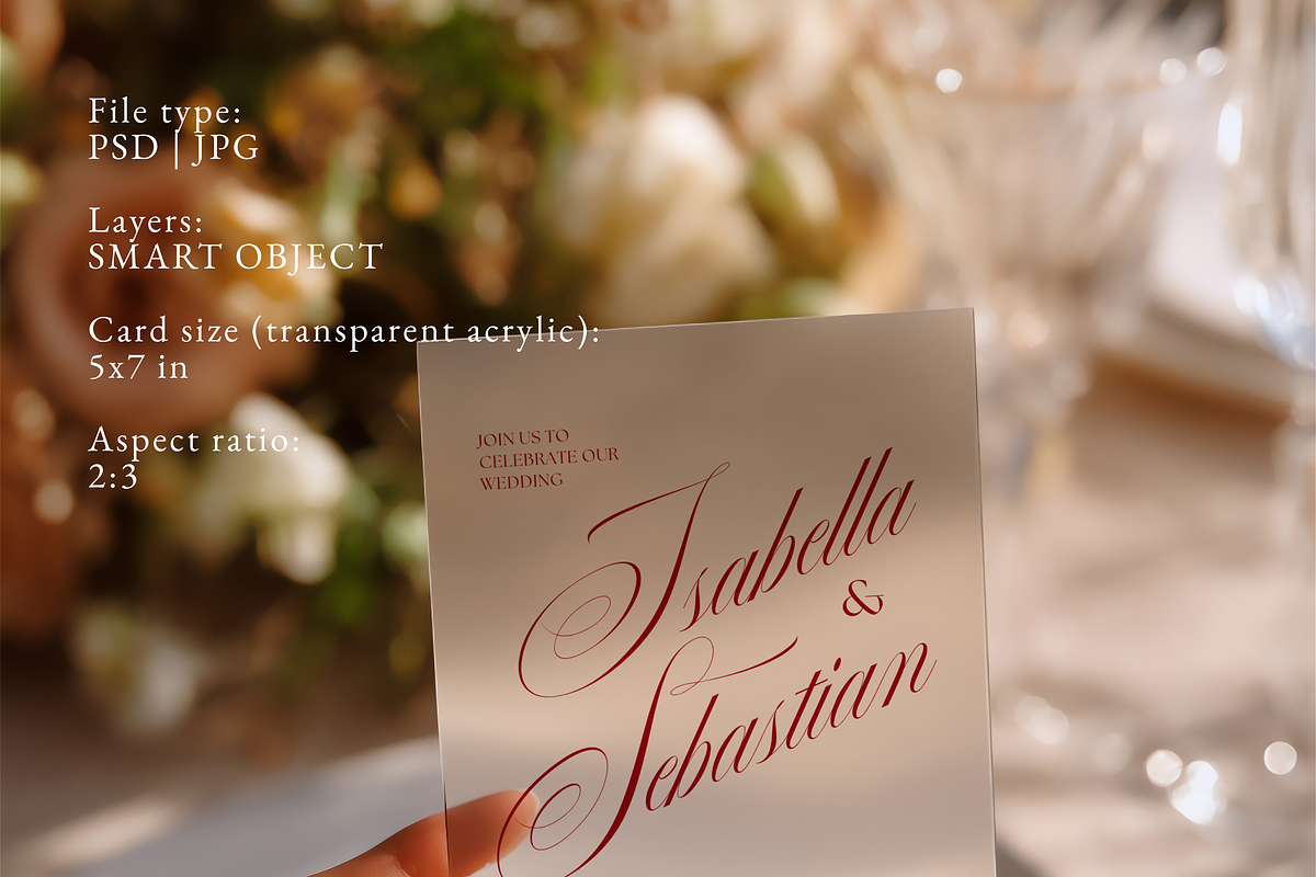 5x7 Acrylic Hand-Held Card Mockup, a Product Mockup by Serenefeeling (Photo 3 of 6)