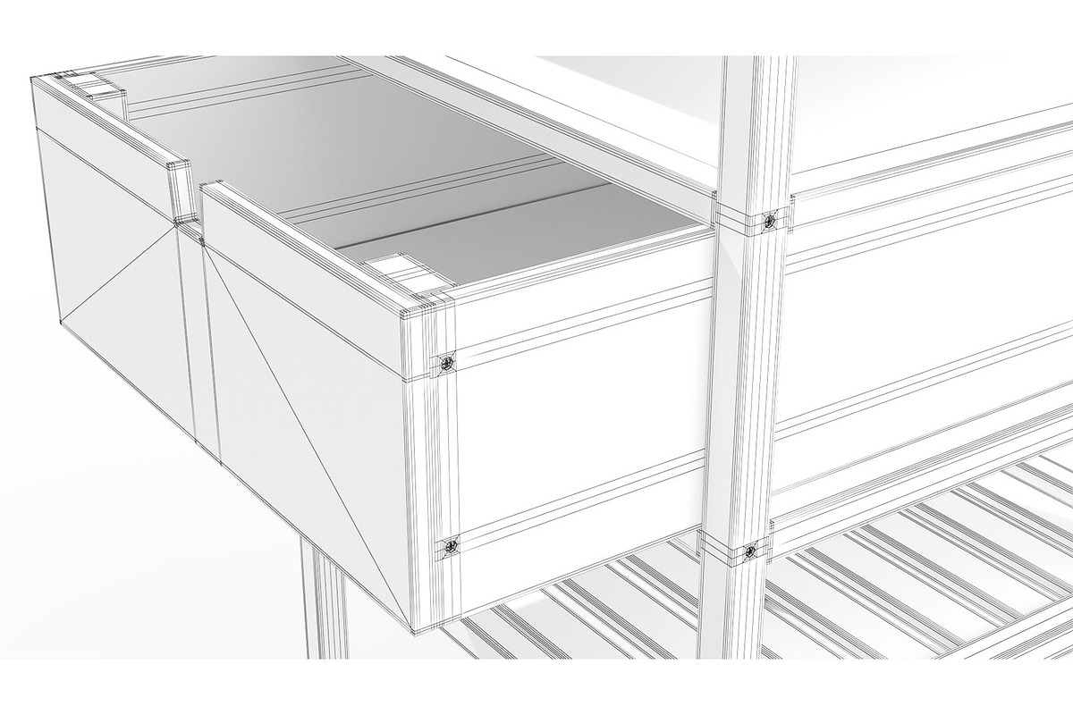 Bedside Table - IKEA NORDKISA, a Furniture 3D Model by 3DCargo (Photo 23 of 26)