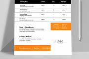 Invoice Template, a Stationery Template by MightyDesign (Thumbnail 2 of 5)