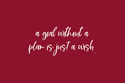 Impulsive Script, a Script Font by Beck McCormick (Thumbnail 8 of 10)
