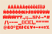 Peculiar Sans - Chunky Display Font, a Sans Serif Font by BTYPE (Thumbnail 8 of 8)