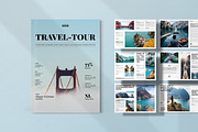 Travel Tour Brochure Template, a Brochure Template by PrintIdea (Thumbnail 3 of 6)