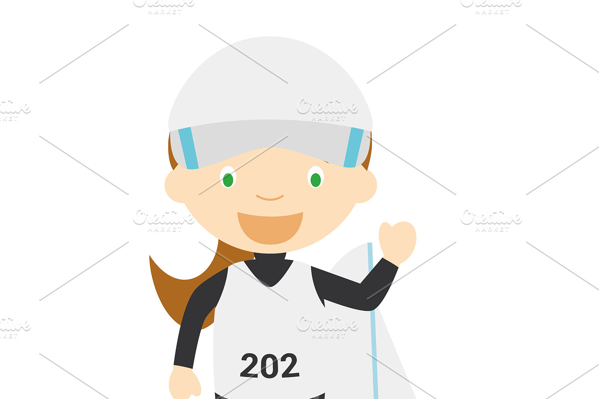 96 sport characters in cartoon style, a Healthcare Illustration by asantosg (Photo 8 of 10)