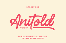Anitold Script Font