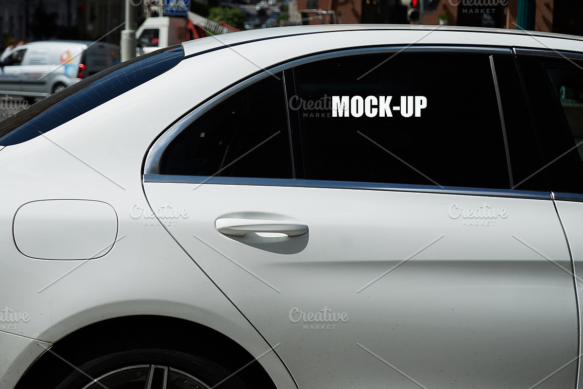 car window mock-up
