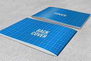 A4 Horizontal Brochure Mockups, a Print Template by Kongkow (Thumbnail 3 of 7)
