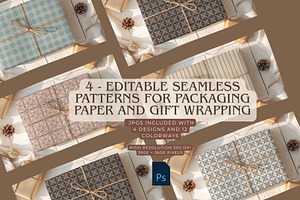 Branding Editable Package Patterns