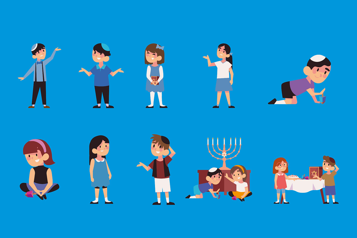 Kids Hanukkah Celebration Set