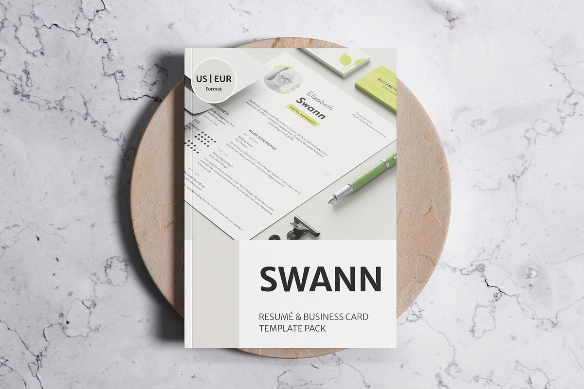 Swann Resume & Business Card, a Resume Template by Jinro (Photo 8 of 8)