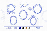 Dominica Vintage Frame Collection, an Object Illustration by NassyArt (Thumbnail 4 of 17)