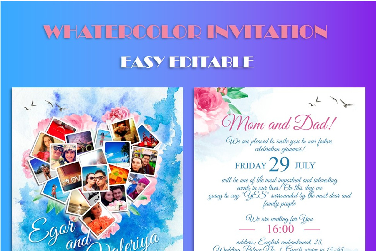 Wedding Bundle, a Templates & Theme by DesignLab (Photo 3 of 4)