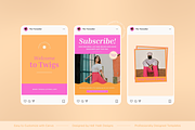 Trendsetter Instagram Post Templtes, a Social Media Template by Hell Yeah Designs (Thumbnail 3 of 7)