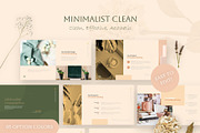 Minimalist Clean Powerpoint, a Presentation Template by NecrolitSlide (Thumbnail 1 of 12)