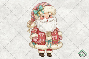 Christmas Santa Png, an Illustration by Craft Nest