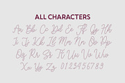 Gilkey Dashed, a Script Font by Craft Supply Co. (Thumbnail 8 of 8)