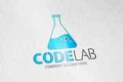 Code Lab Logo, a Branding & Logo Template by Creative Dezing (Thumbnail 1 of 3)