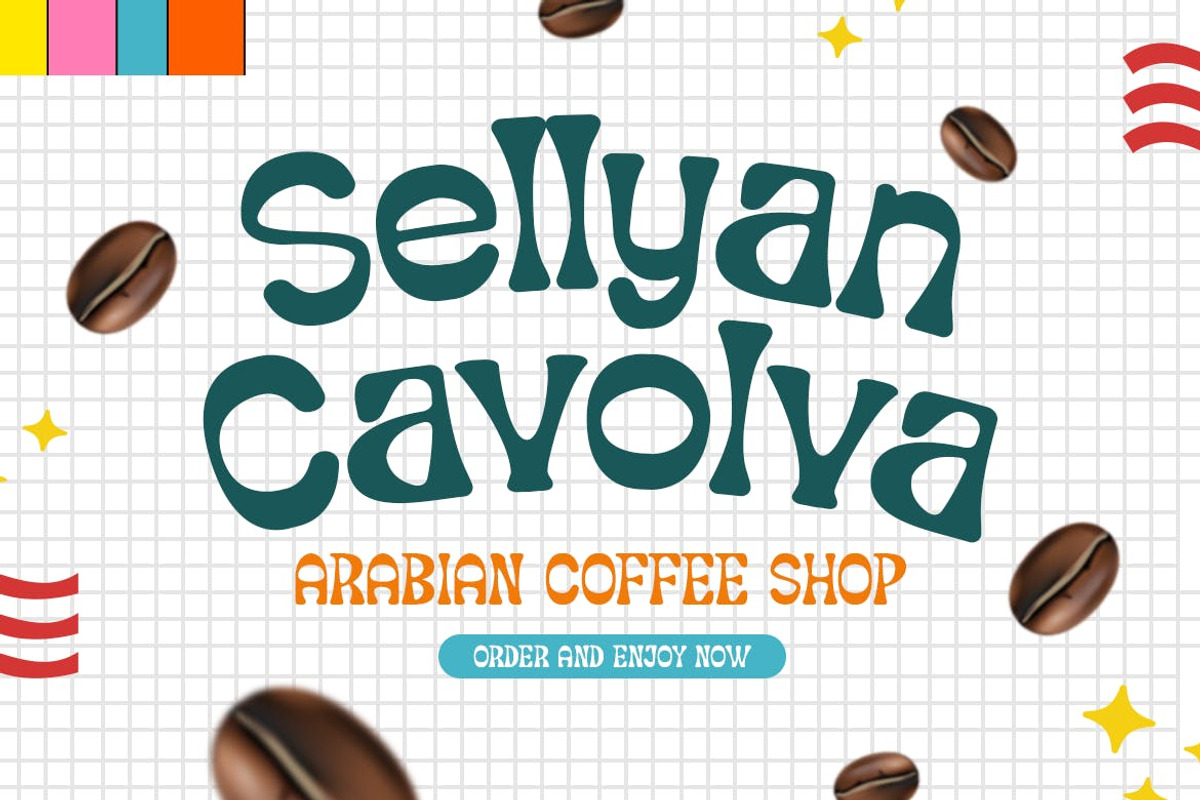 FUNKORAMA – Psychedelic Font, a Sans Serif Font by Pinisi ART (Photo 8 of 11)