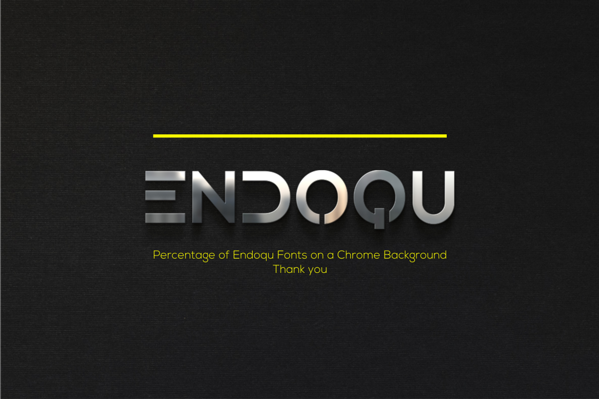 Endoqu font, a Sans Serif Font by brahamb_design (Photo 3 of 5)