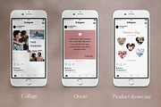 Romantic Social Media Pack, a Social Media Template by Eternel Design Studio (Thumbnail 4 of 5)